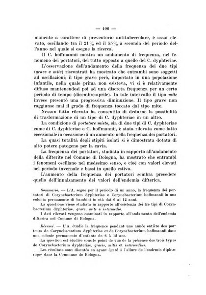 Giornale di batteriologia e immunologia bollettino clinico ed amministrativo dell'Ospedale Maria Vittoria