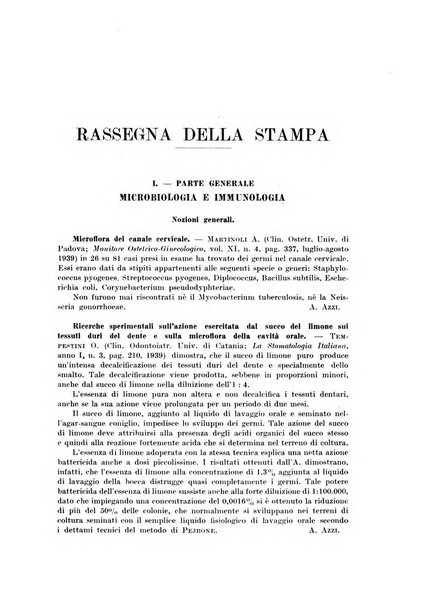 Giornale di batteriologia e immunologia bollettino clinico ed amministrativo dell'Ospedale Maria Vittoria