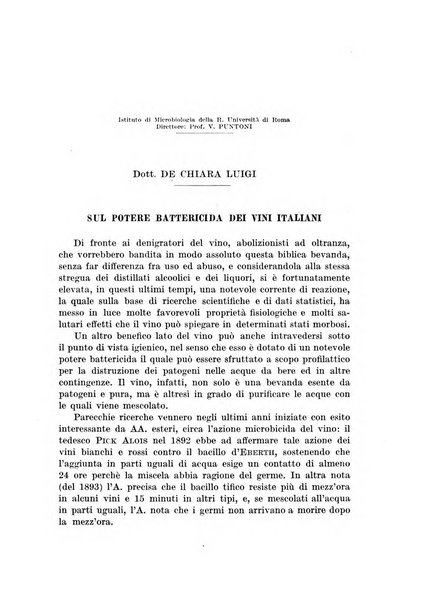 Giornale di batteriologia e immunologia bollettino clinico ed amministrativo dell'Ospedale Maria Vittoria