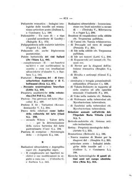 Giornale di batteriologia e immunologia bollettino clinico ed amministrativo dell'Ospedale Maria Vittoria