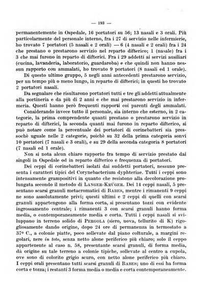 Giornale di batteriologia e immunologia bollettino clinico ed amministrativo dell'Ospedale Maria Vittoria