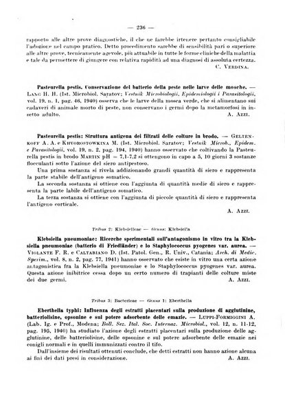 Giornale di batteriologia e immunologia bollettino clinico ed amministrativo dell'Ospedale Maria Vittoria