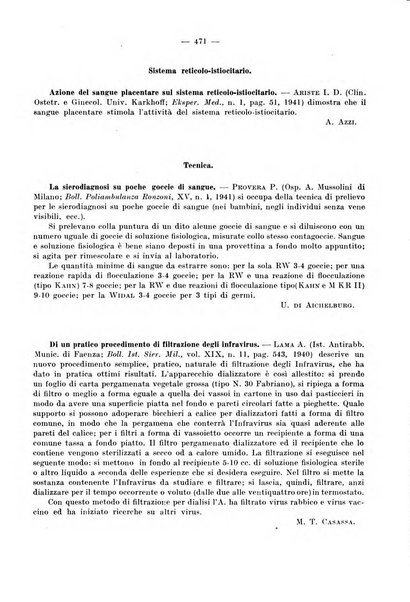 Giornale di batteriologia e immunologia bollettino clinico ed amministrativo dell'Ospedale Maria Vittoria