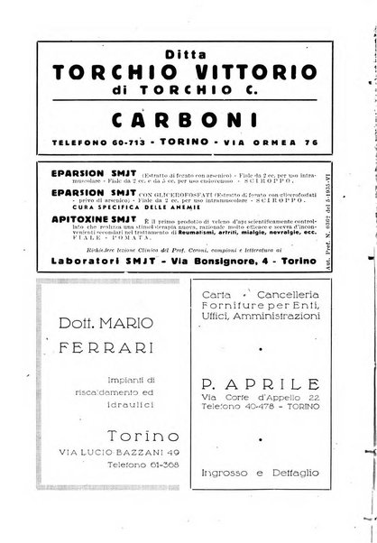 Giornale di batteriologia e immunologia bollettino clinico ed amministrativo dell'Ospedale Maria Vittoria