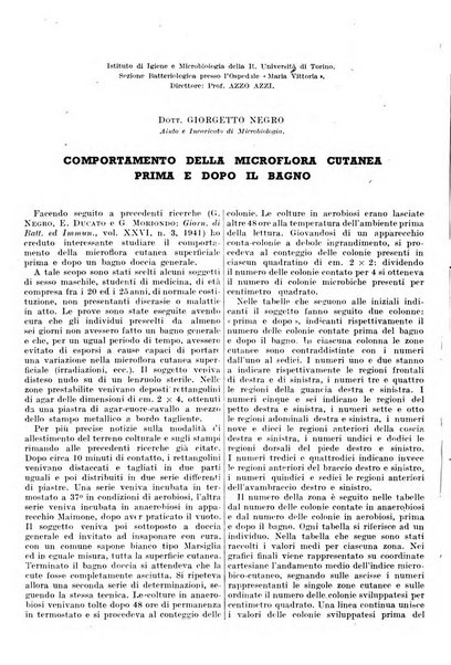 Giornale di batteriologia e immunologia bollettino clinico ed amministrativo dell'Ospedale Maria Vittoria