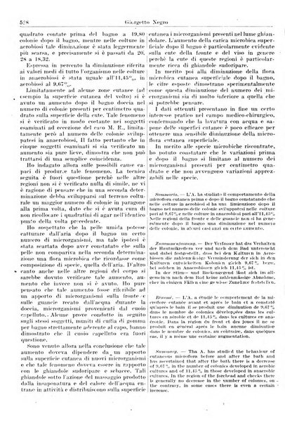 Giornale di batteriologia e immunologia bollettino clinico ed amministrativo dell'Ospedale Maria Vittoria