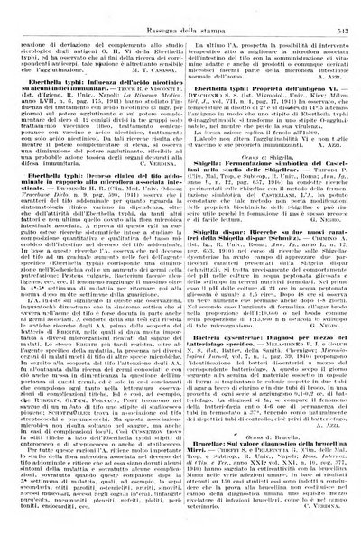 Giornale di batteriologia e immunologia bollettino clinico ed amministrativo dell'Ospedale Maria Vittoria