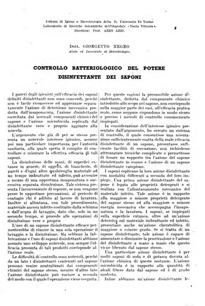 Giornale di batteriologia e immunologia bollettino clinico ed amministrativo dell'Ospedale Maria Vittoria