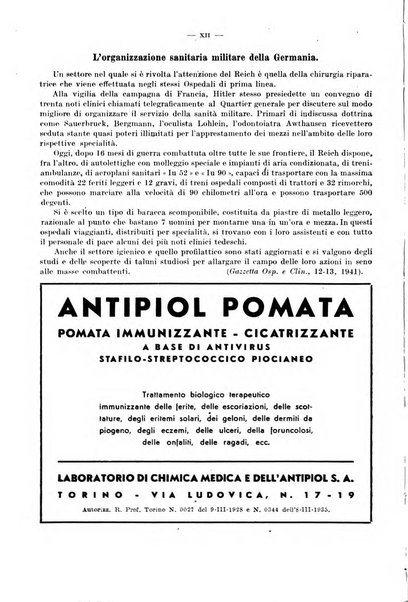 Giornale di batteriologia e immunologia bollettino clinico ed amministrativo dell'Ospedale Maria Vittoria