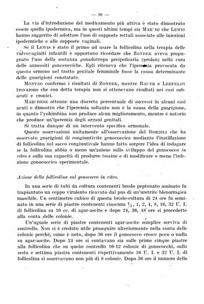 Giornale di batteriologia e immunologia bollettino clinico ed amministrativo dell'Ospedale Maria Vittoria