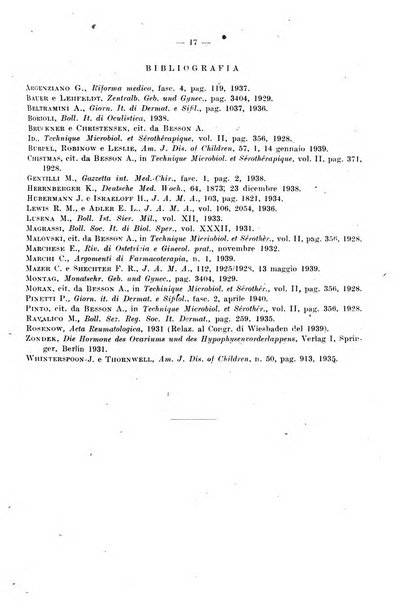 Giornale di batteriologia e immunologia bollettino clinico ed amministrativo dell'Ospedale Maria Vittoria