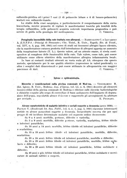 Giornale di batteriologia e immunologia bollettino clinico ed amministrativo dell'Ospedale Maria Vittoria