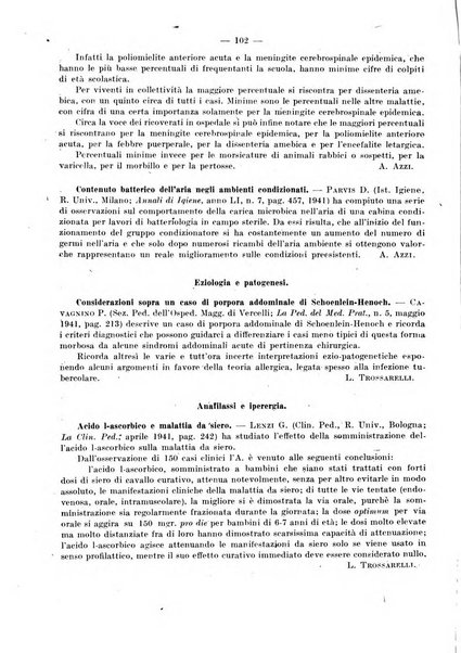 Giornale di batteriologia e immunologia bollettino clinico ed amministrativo dell'Ospedale Maria Vittoria