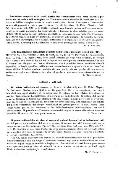 Giornale di batteriologia e immunologia bollettino clinico ed amministrativo dell'Ospedale Maria Vittoria