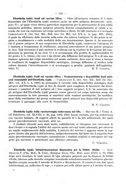 Giornale di batteriologia e immunologia bollettino clinico ed amministrativo dell'Ospedale Maria Vittoria