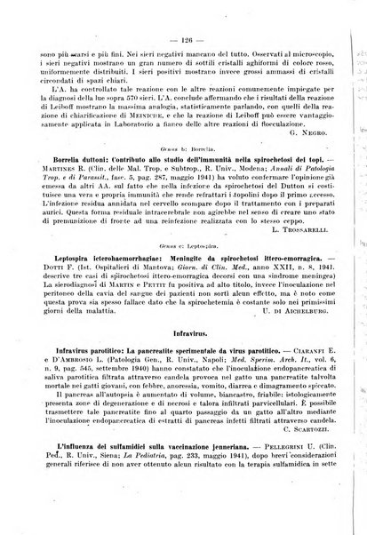 Giornale di batteriologia e immunologia bollettino clinico ed amministrativo dell'Ospedale Maria Vittoria