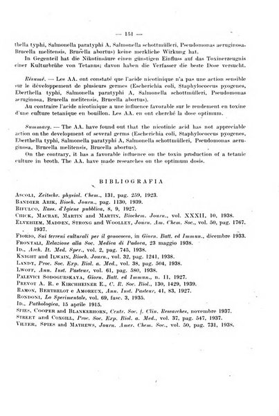 Giornale di batteriologia e immunologia bollettino clinico ed amministrativo dell'Ospedale Maria Vittoria