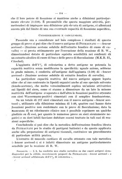 Giornale di batteriologia e immunologia bollettino clinico ed amministrativo dell'Ospedale Maria Vittoria