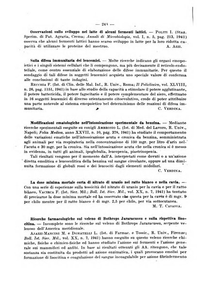 Giornale di batteriologia e immunologia bollettino clinico ed amministrativo dell'Ospedale Maria Vittoria