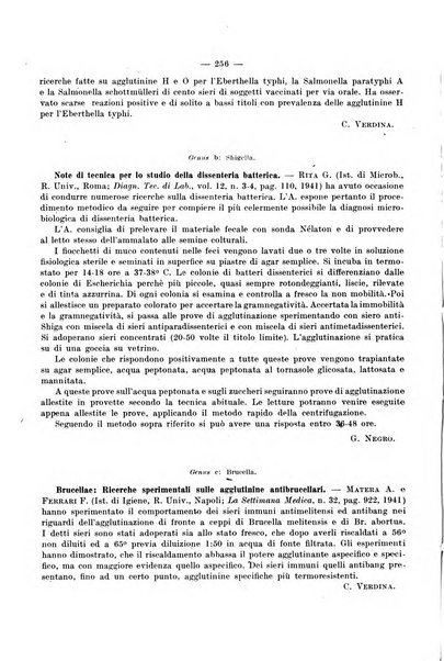 Giornale di batteriologia e immunologia bollettino clinico ed amministrativo dell'Ospedale Maria Vittoria