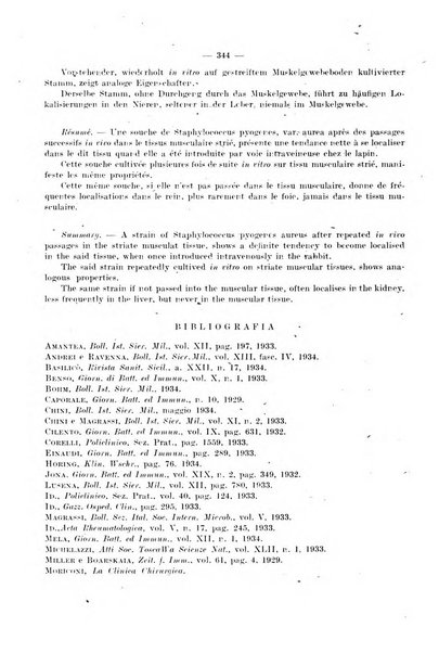 Giornale di batteriologia e immunologia bollettino clinico ed amministrativo dell'Ospedale Maria Vittoria