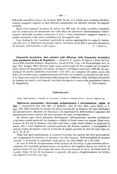 Giornale di batteriologia e immunologia bollettino clinico ed amministrativo dell'Ospedale Maria Vittoria