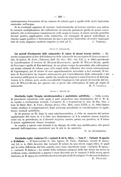 Giornale di batteriologia e immunologia bollettino clinico ed amministrativo dell'Ospedale Maria Vittoria