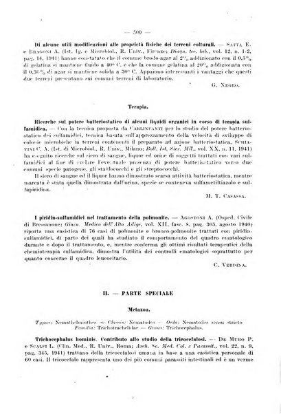 Giornale di batteriologia e immunologia bollettino clinico ed amministrativo dell'Ospedale Maria Vittoria