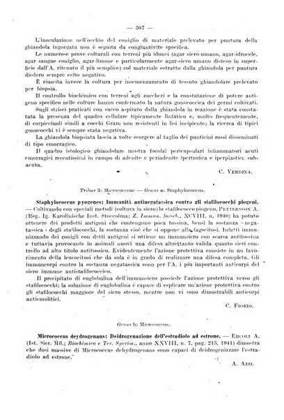 Giornale di batteriologia e immunologia bollettino clinico ed amministrativo dell'Ospedale Maria Vittoria