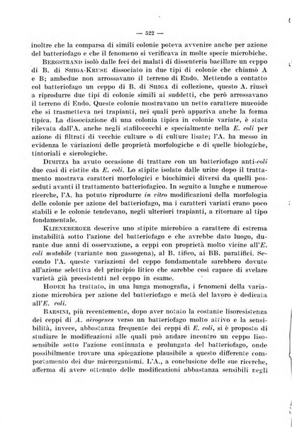 Giornale di batteriologia e immunologia bollettino clinico ed amministrativo dell'Ospedale Maria Vittoria