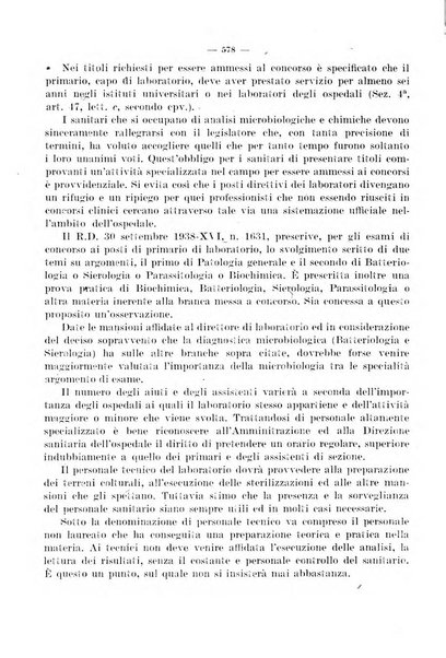 Giornale di batteriologia e immunologia bollettino clinico ed amministrativo dell'Ospedale Maria Vittoria