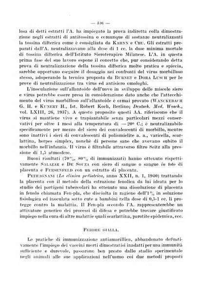 Giornale di batteriologia e immunologia bollettino clinico ed amministrativo dell'Ospedale Maria Vittoria