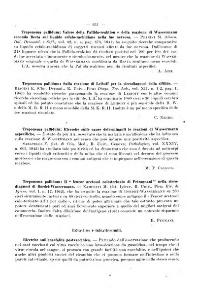 Giornale di batteriologia e immunologia bollettino clinico ed amministrativo dell'Ospedale Maria Vittoria