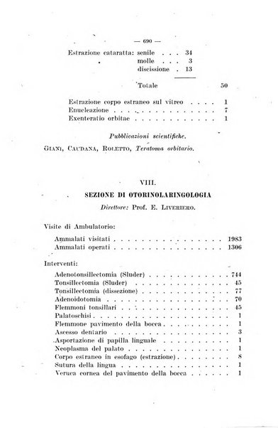 Giornale di batteriologia e immunologia bollettino clinico ed amministrativo dell'Ospedale Maria Vittoria