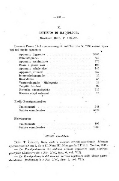 Giornale di batteriologia e immunologia bollettino clinico ed amministrativo dell'Ospedale Maria Vittoria