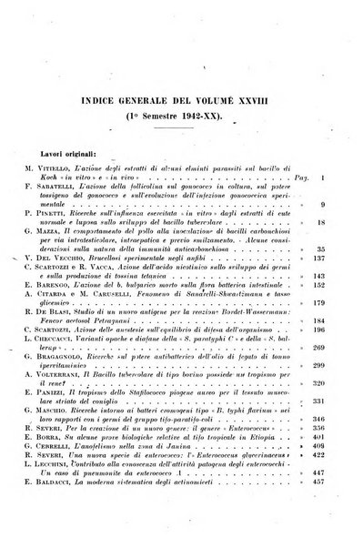 Giornale di batteriologia e immunologia bollettino clinico ed amministrativo dell'Ospedale Maria Vittoria