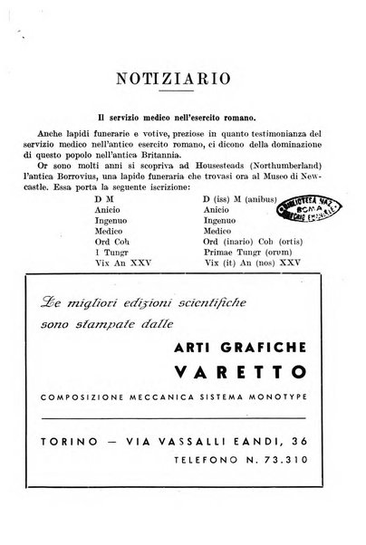 Giornale di batteriologia e immunologia bollettino clinico ed amministrativo dell'Ospedale Maria Vittoria