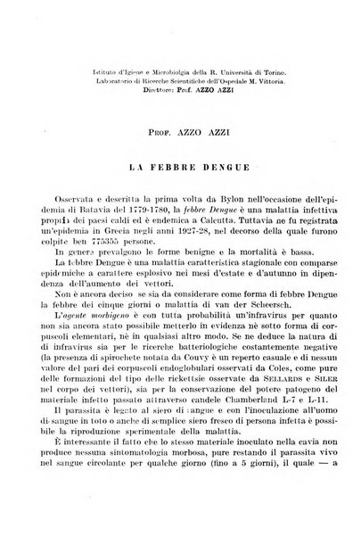 Giornale di batteriologia e immunologia bollettino clinico ed amministrativo dell'Ospedale Maria Vittoria