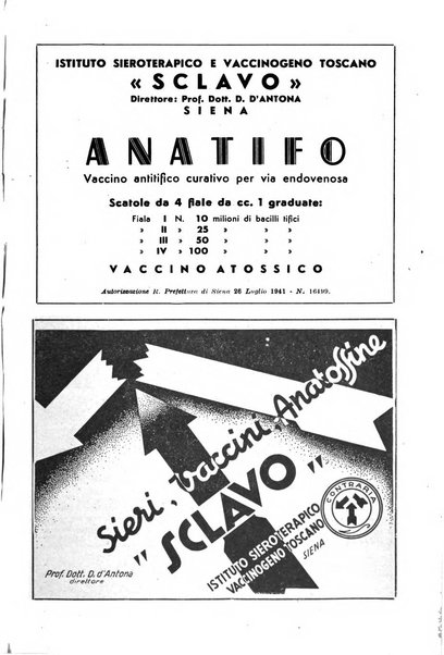 Giornale di batteriologia e immunologia bollettino clinico ed amministrativo dell'Ospedale Maria Vittoria