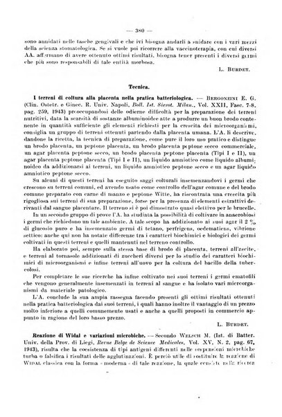 Giornale di batteriologia e immunologia bollettino clinico ed amministrativo dell'Ospedale Maria Vittoria