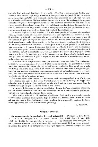 Giornale di batteriologia e immunologia bollettino clinico ed amministrativo dell'Ospedale Maria Vittoria