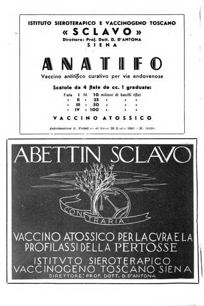 Giornale di batteriologia e immunologia bollettino clinico ed amministrativo dell'Ospedale Maria Vittoria