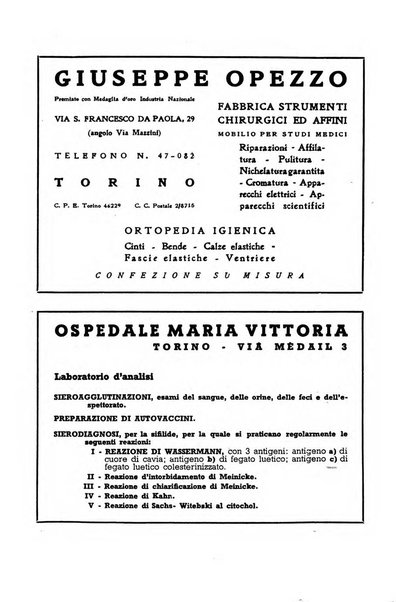 Giornale di batteriologia e immunologia bollettino clinico ed amministrativo dell'Ospedale Maria Vittoria