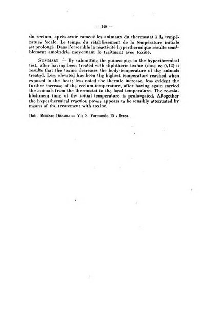 Giornale di batteriologia e immunologia bollettino clinico ed amministrativo dell'Ospedale Maria Vittoria