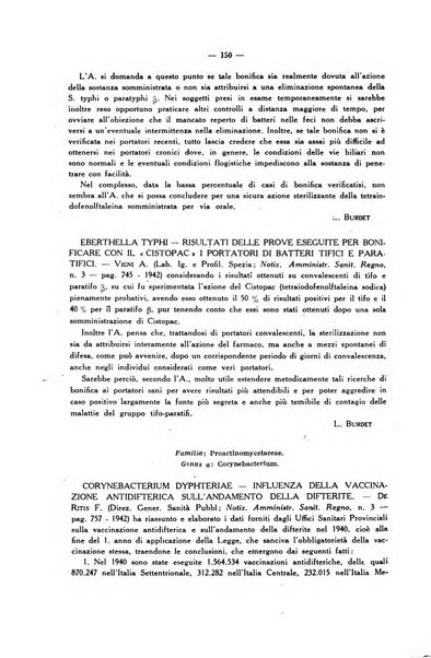 Giornale di batteriologia e immunologia bollettino clinico ed amministrativo dell'Ospedale Maria Vittoria