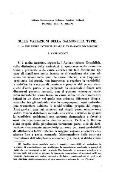 Giornale di batteriologia e immunologia bollettino clinico ed amministrativo dell'Ospedale Maria Vittoria