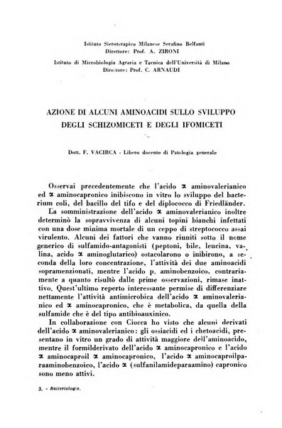 Giornale di batteriologia e immunologia bollettino clinico ed amministrativo dell'Ospedale Maria Vittoria