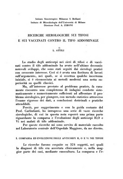 Giornale di batteriologia e immunologia bollettino clinico ed amministrativo dell'Ospedale Maria Vittoria