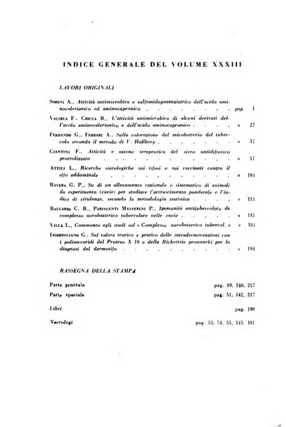 Giornale di batteriologia e immunologia bollettino clinico ed amministrativo dell'Ospedale Maria Vittoria