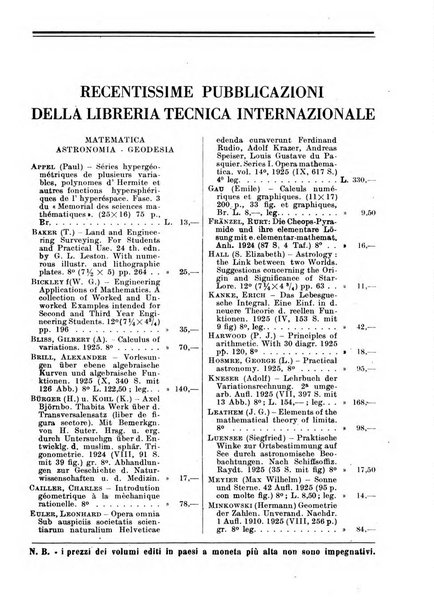 Giornale di bibliografia tecnica internazionale